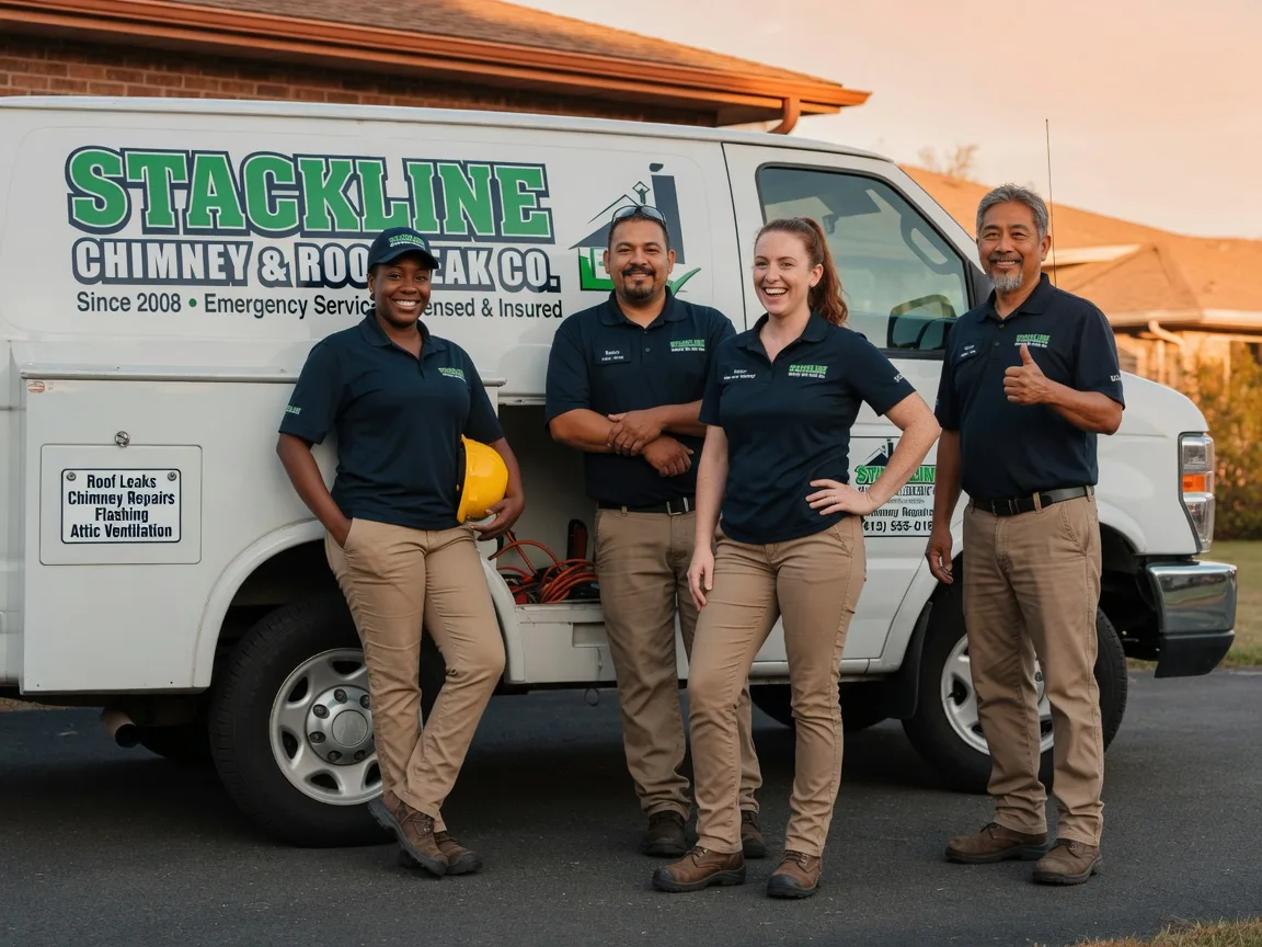 Chimney flashing repair company in El Paso, AR
